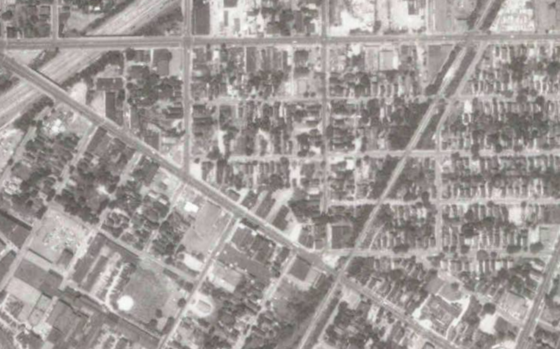 ArcGIS Cleveland Historical Map of Kinsman Neighborhood reflecting c. 1979